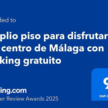 Amplio Piso Para Disfrutar Del Centro De Malaga Con Parking Gratuito Bagian luar foto