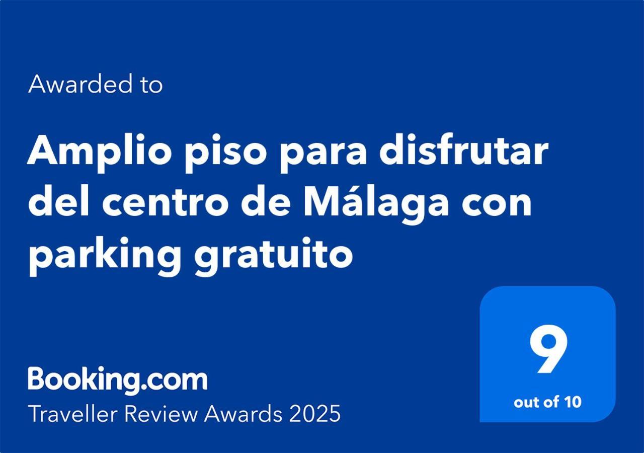 Amplio Piso Para Disfrutar Del Centro De Malaga Con Parking Gratuito Bagian luar foto